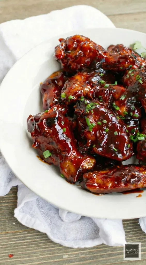 Sticky Coke Chicken Wings
