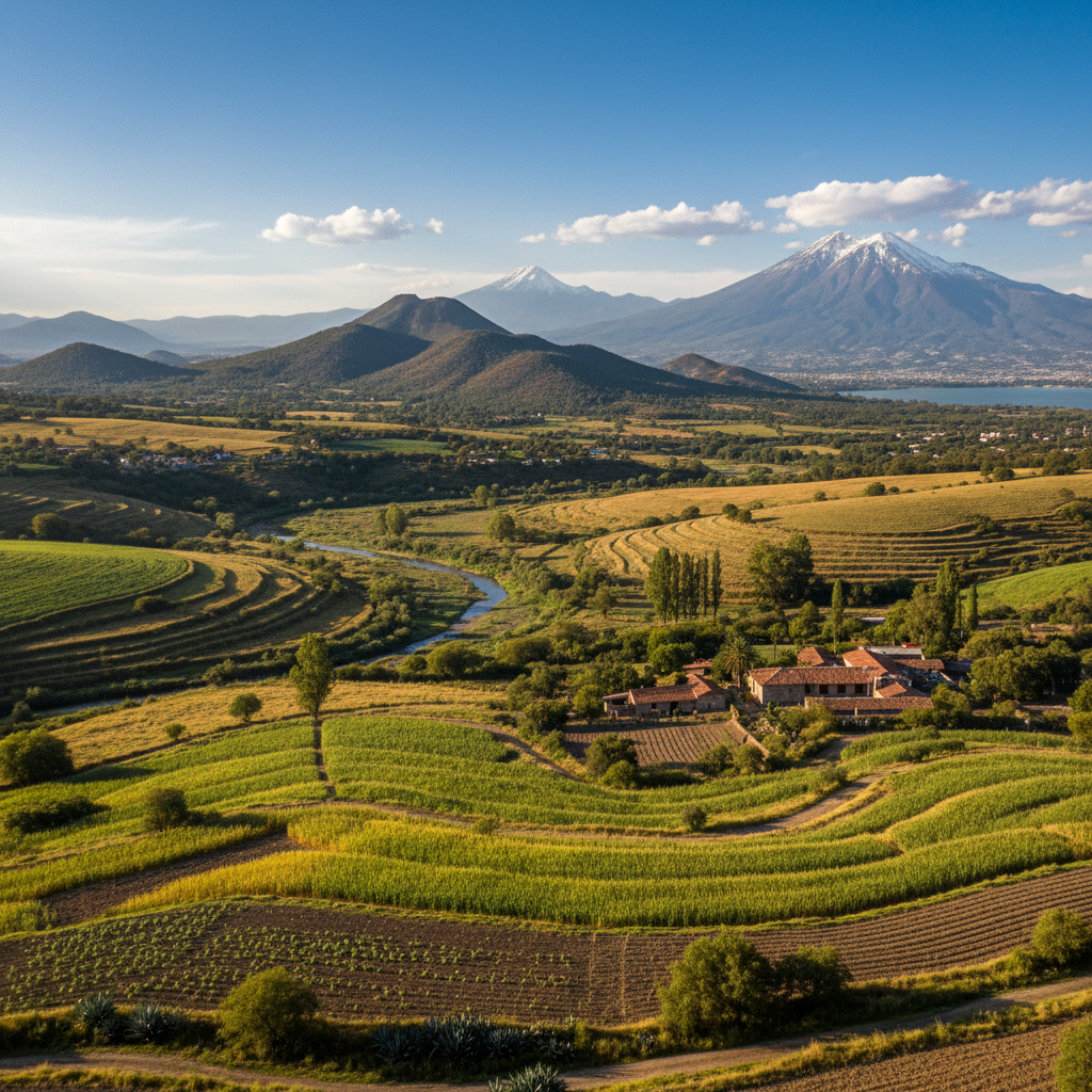 Central Highlands/Anahuac Core (CDMX, Estado de México, Morelos, Tlaxcala) landscape