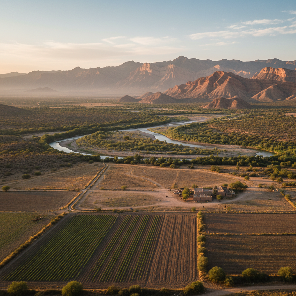 Northern Desert (Sonora, Chihuahua, Coahuila, Nuevo León) landscape