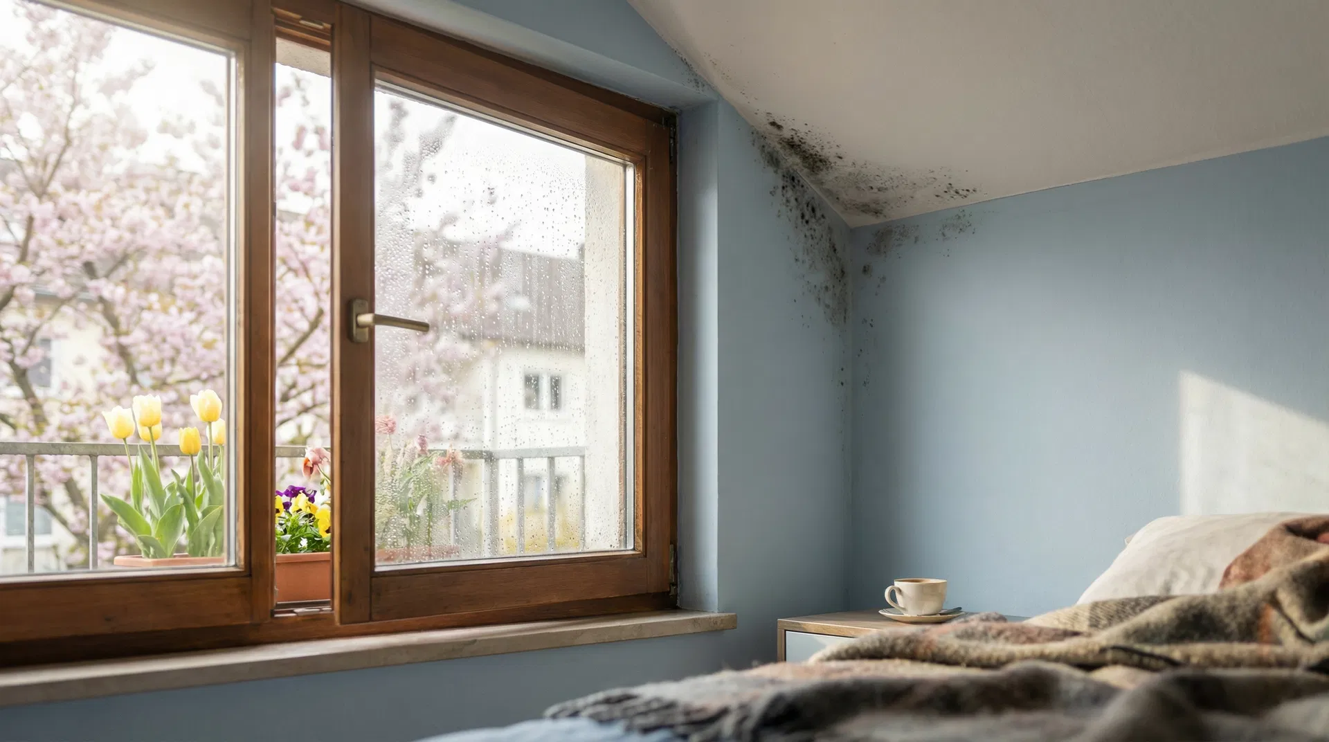 Schimmel im Frühling