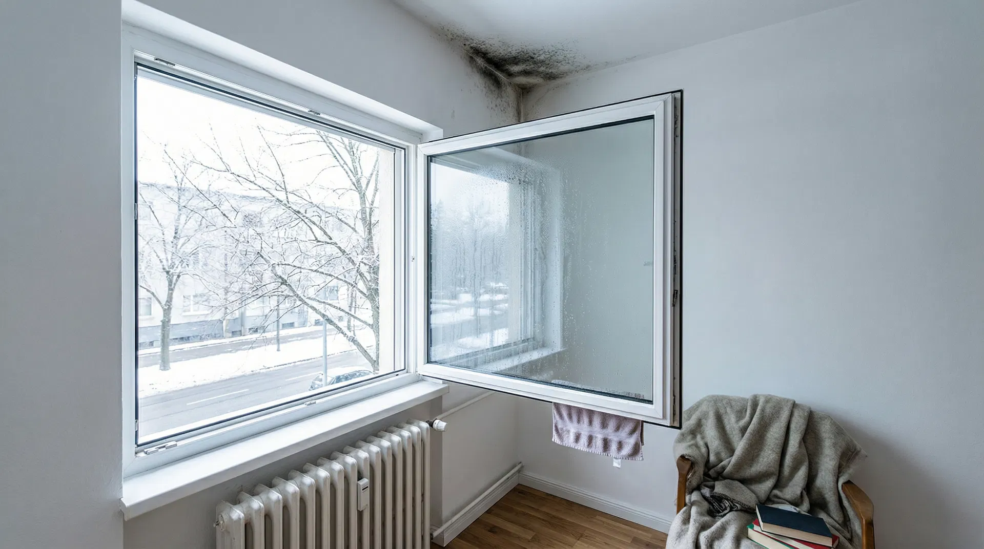 Schimmel trotz Lüften: Warum das Problem tiefer liegt