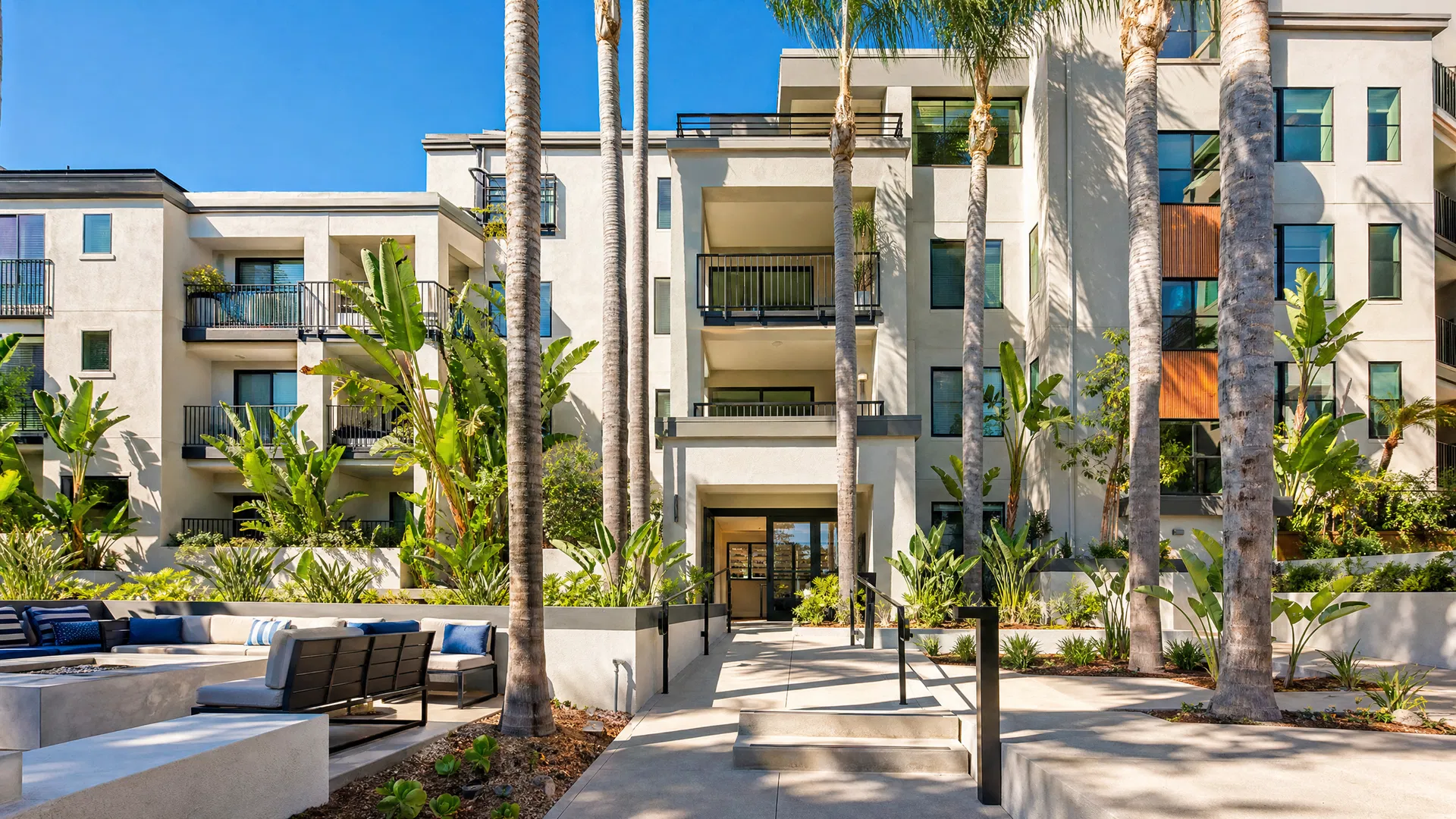 Renovated West Coast apartment building