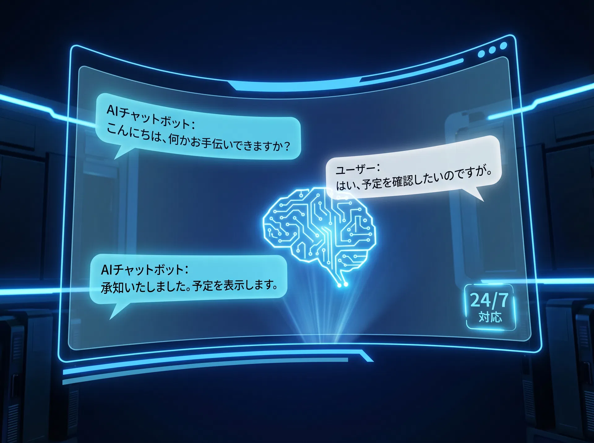 AIによる24時間365日のLINE接客
