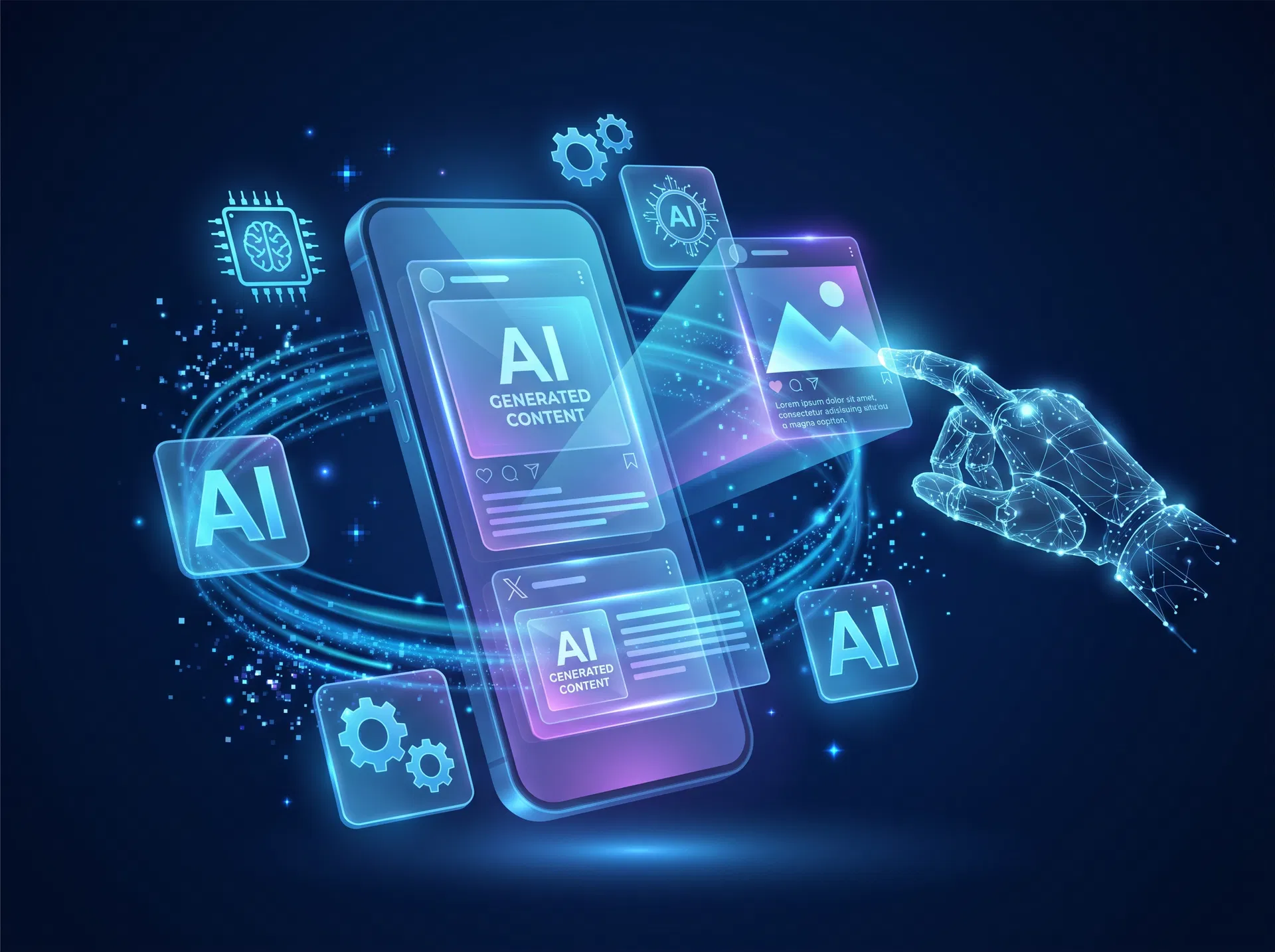 AIによるSNSコンテンツ自動生成