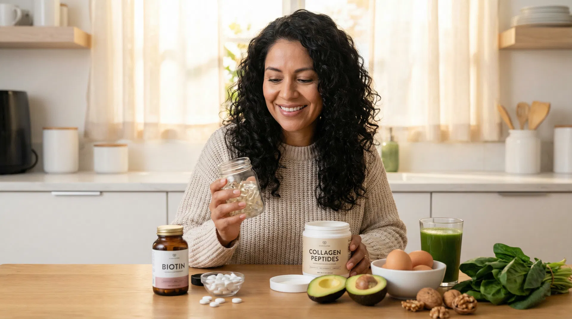 Suplementos naturales para el cabello — ingredientes con evidencia científica