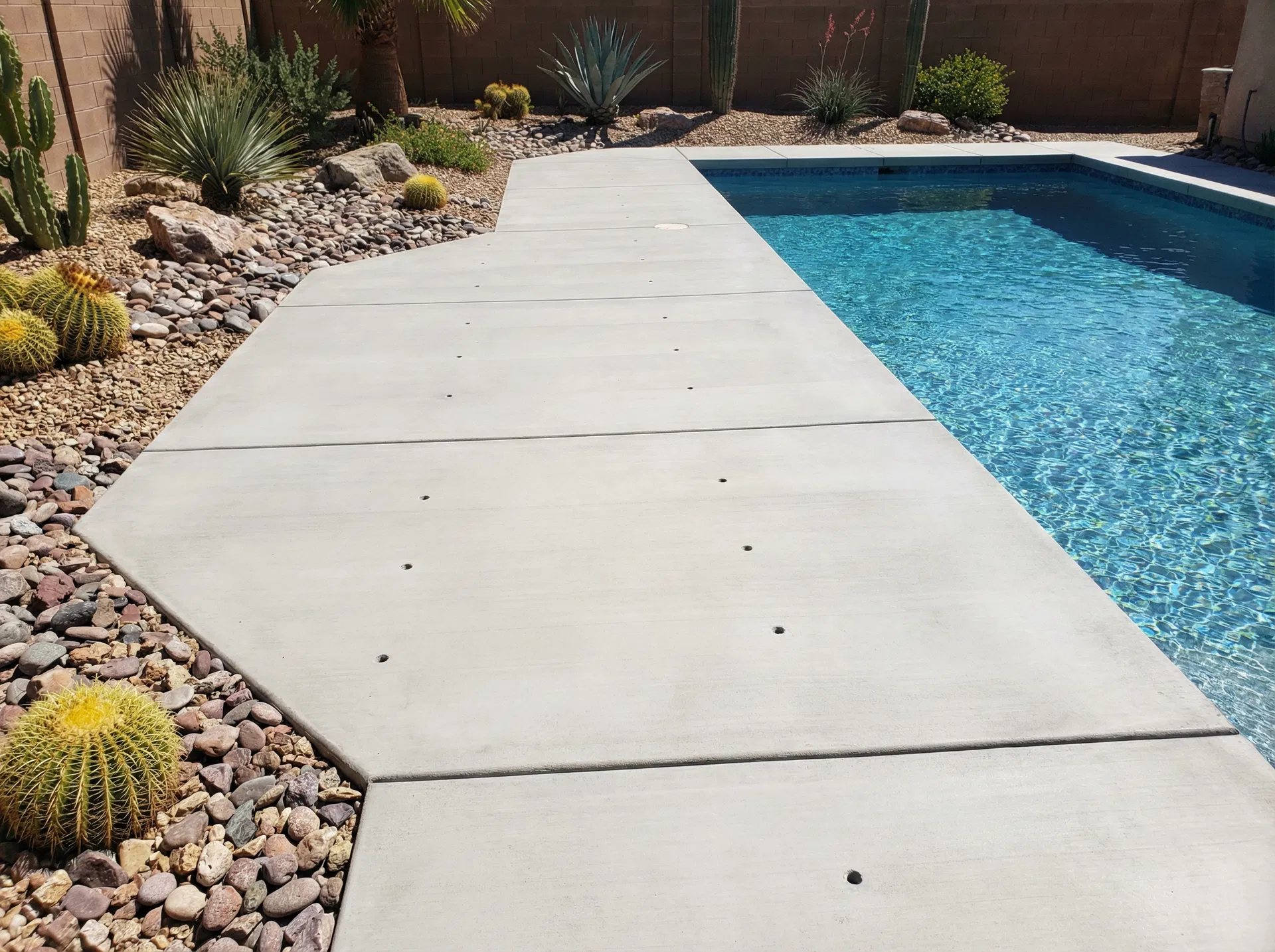 After concrete leveling