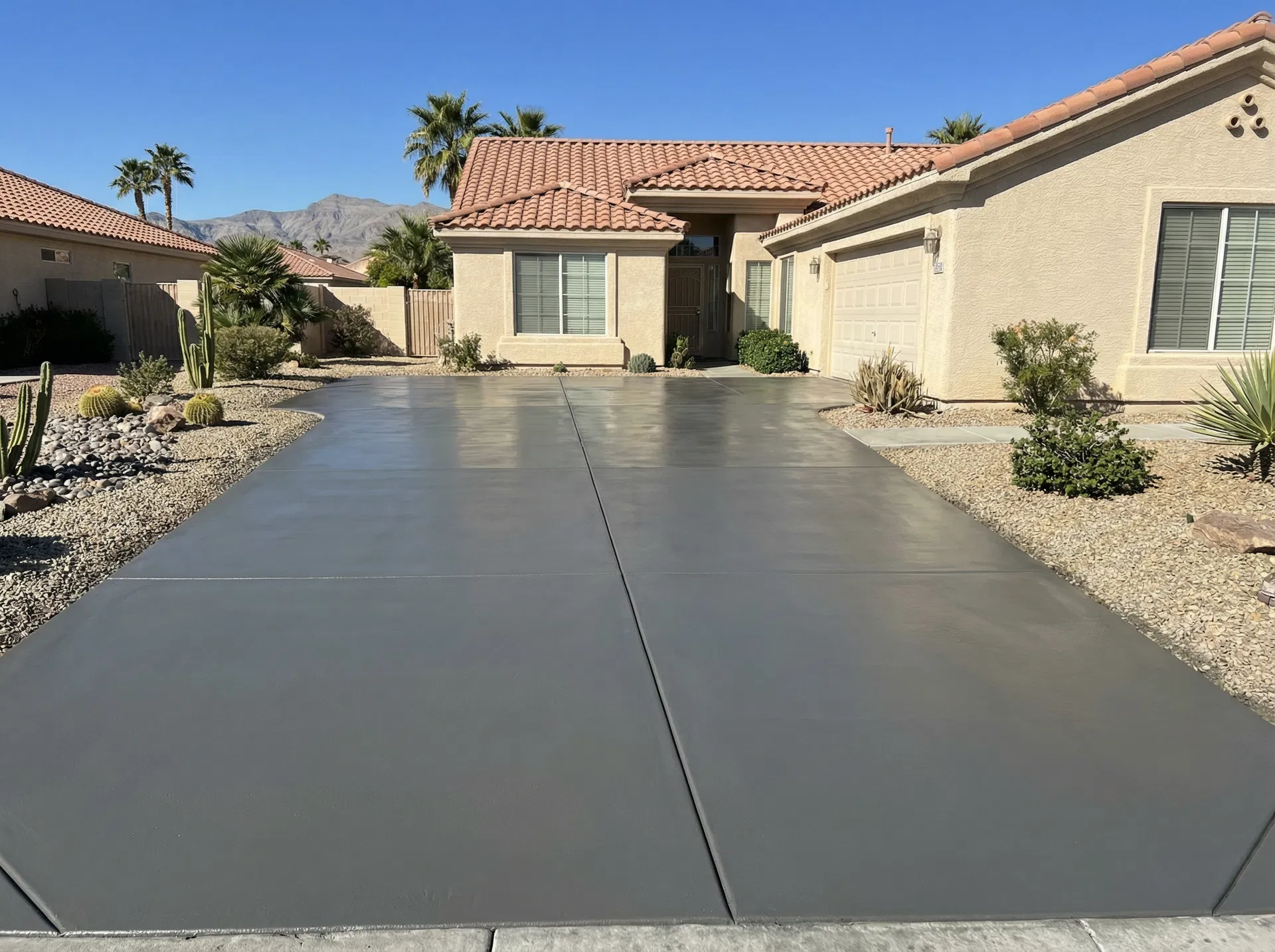 After concrete leveling