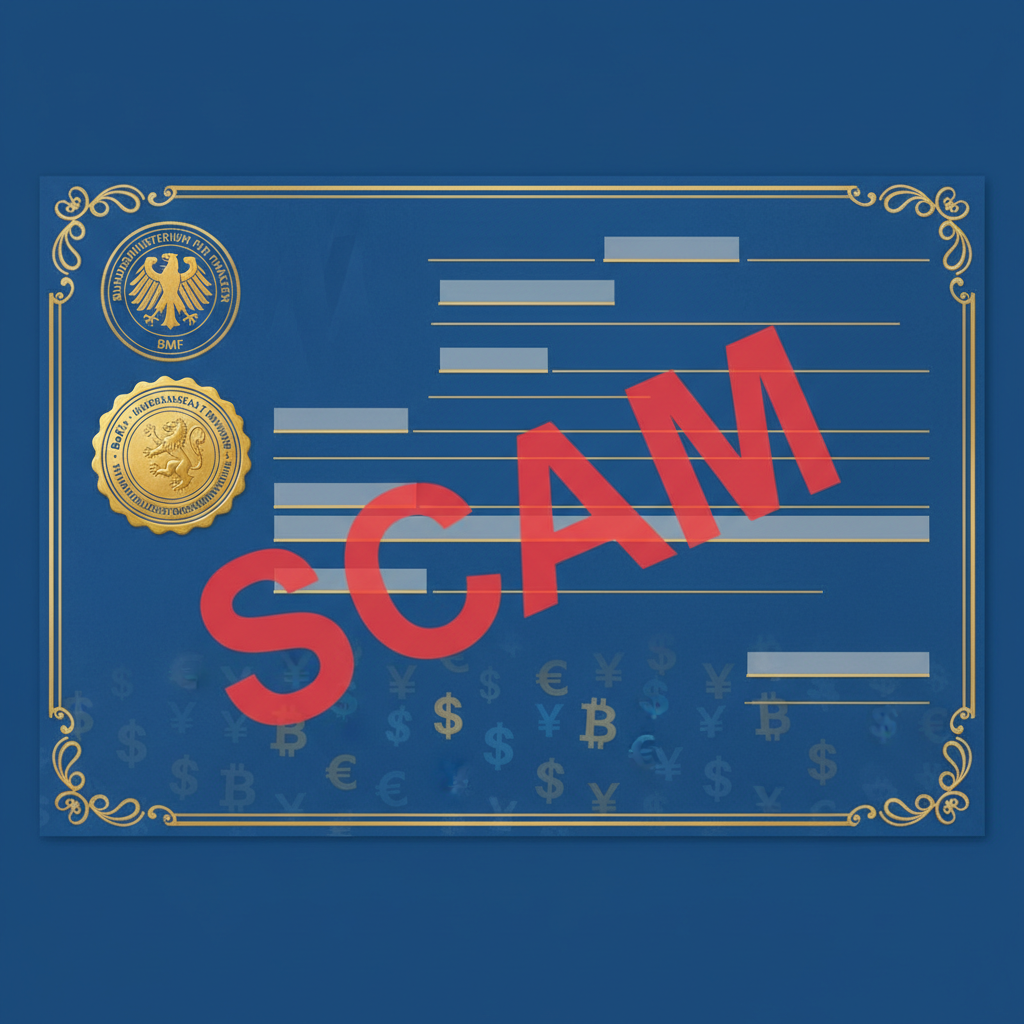 Betrug: BaFin warnt vor gefälschtem BMF-Schreiben