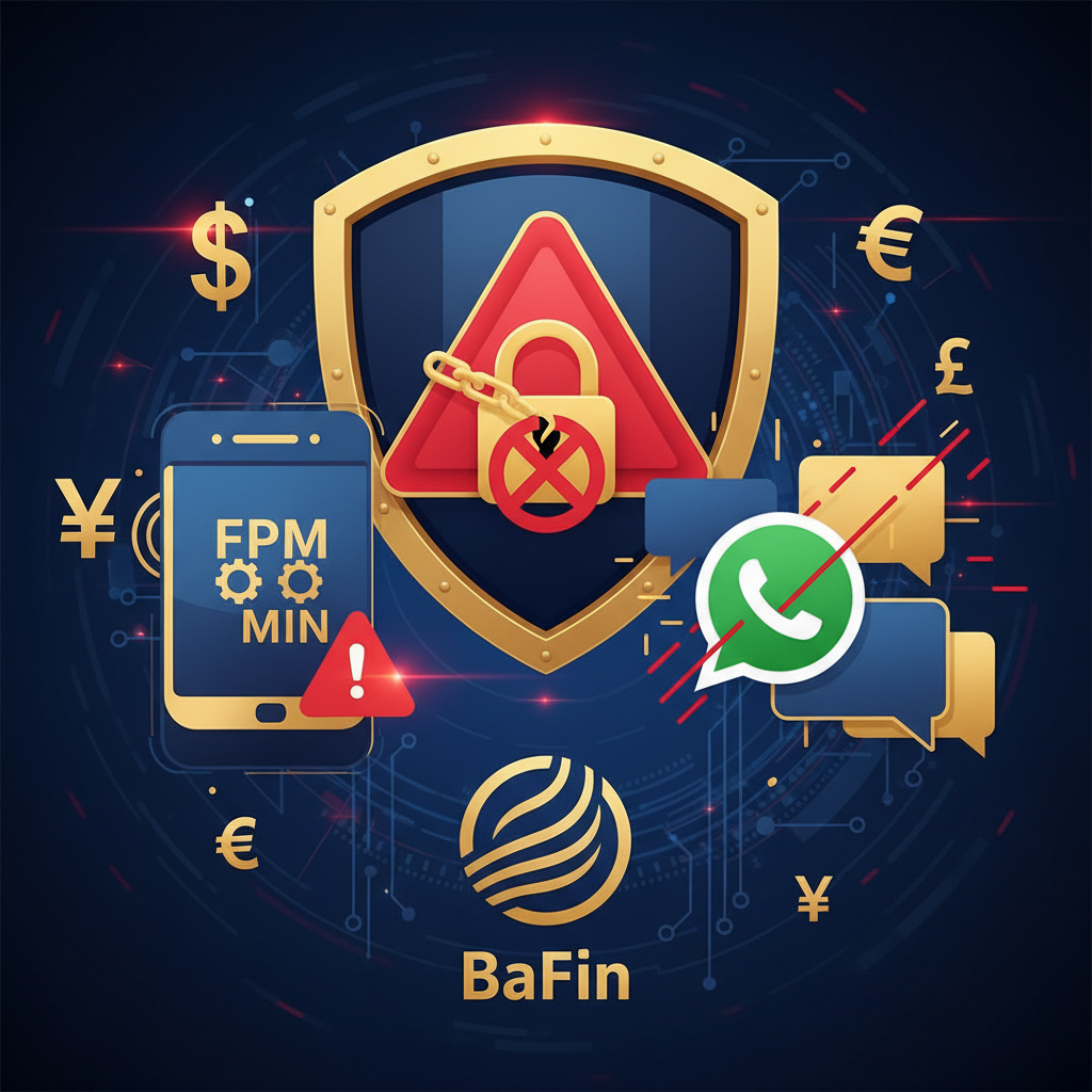 Identitätsmissbrauch: BaFin warnt vor der App FPM MIN sowie Angeboten in WhatsApp-Gruppen