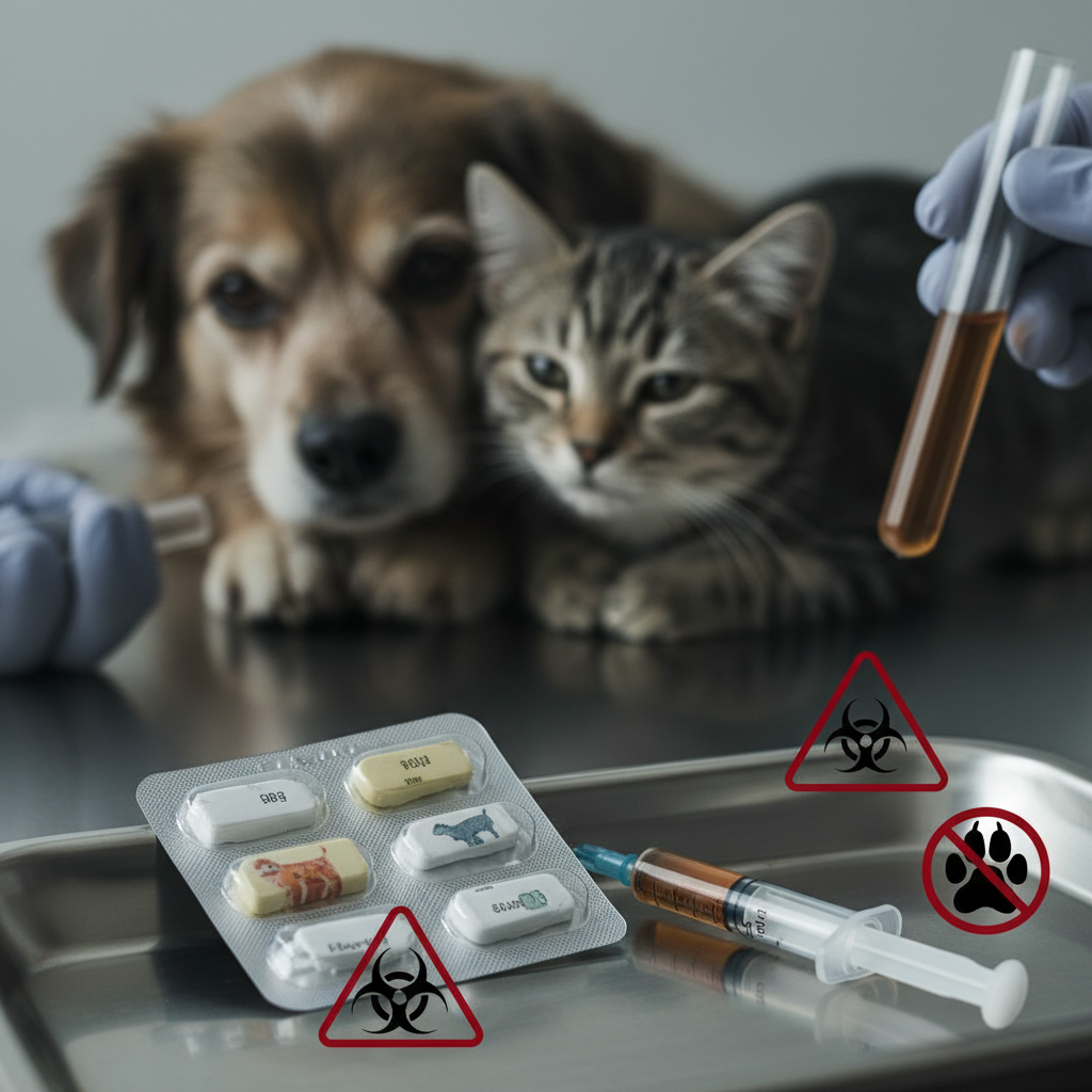 Killer counterfeits: the flea treatments that could send you rushing to the vet