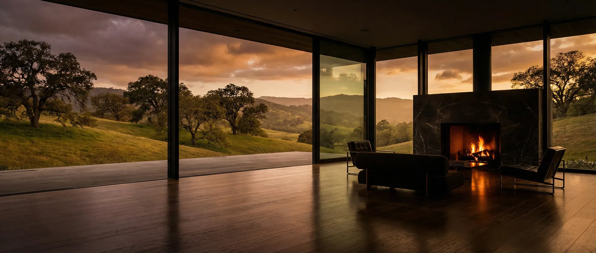 Luxury home interior