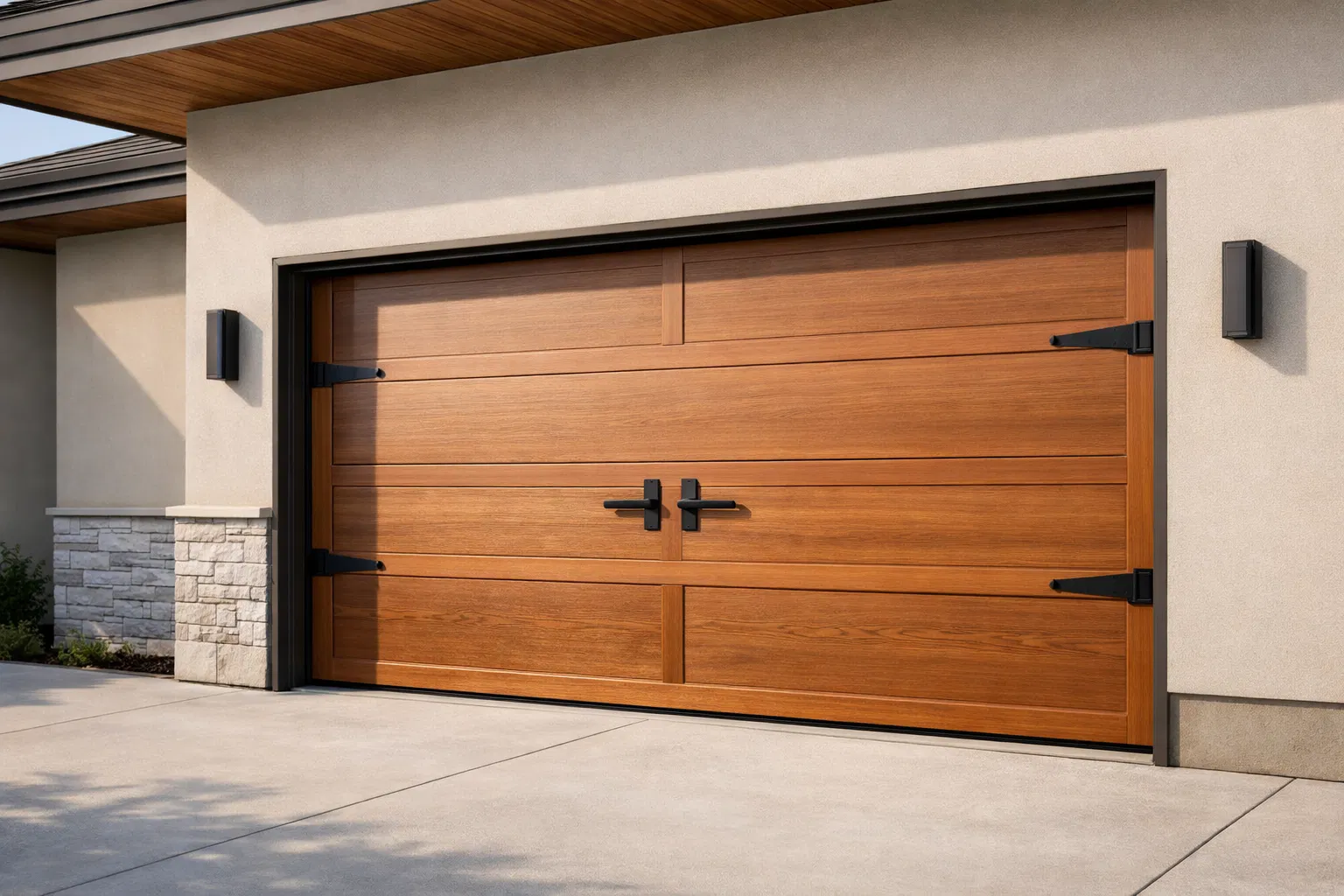 Professional garage door installation