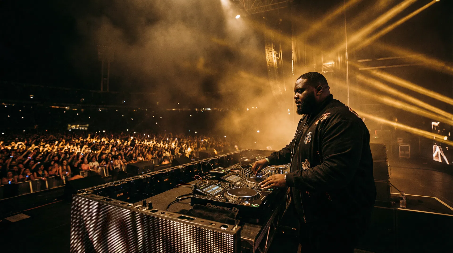 13LACKBEARD live performance