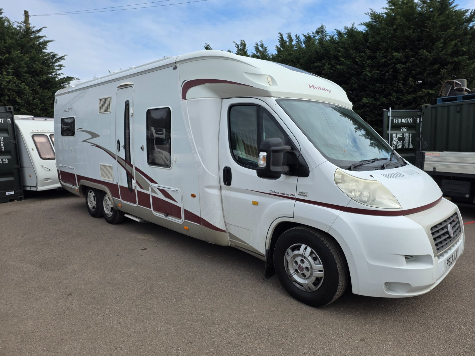 Hobby Toskana Exclusive 750 Tag Axle Coachbuilt Motorhome 2013