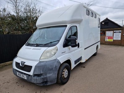 Peugeot Horsebox Horse Box 2010