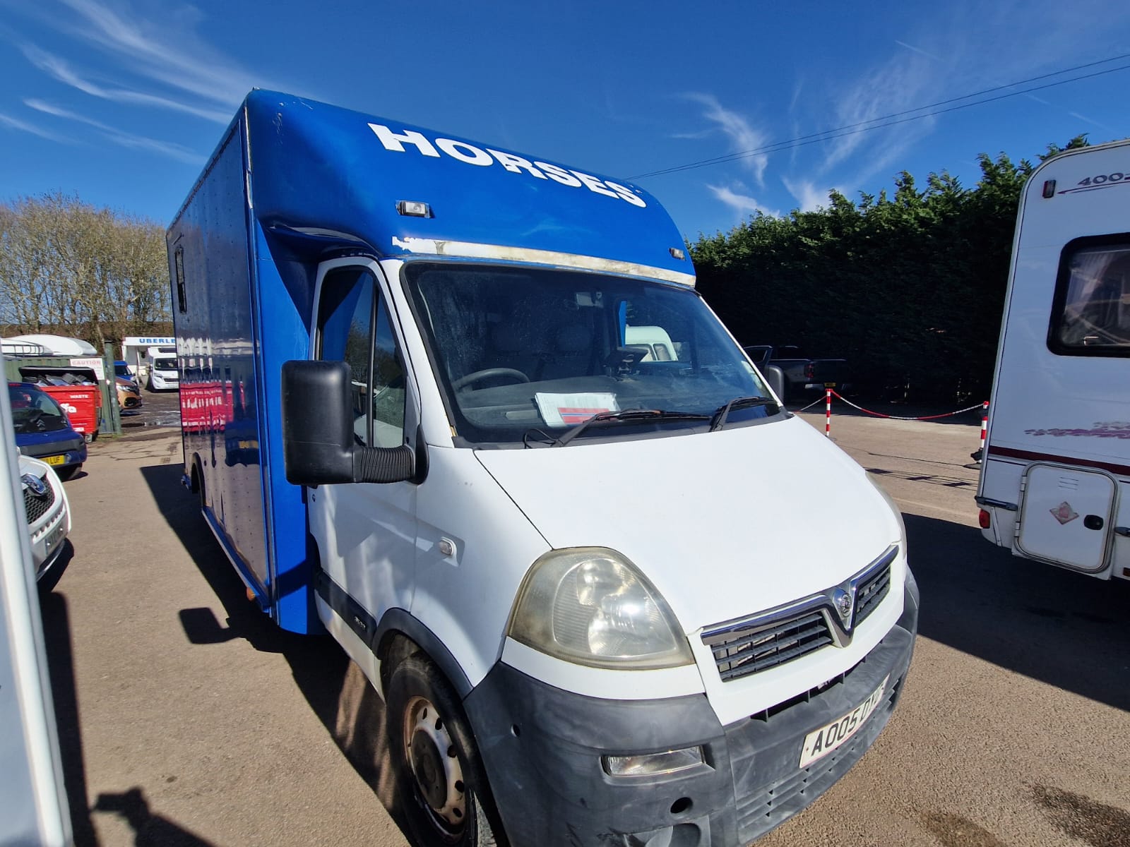 Vauxhall Movano Horsebox