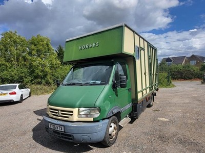 Renault Mascot Horsebox Horse Box 2001
