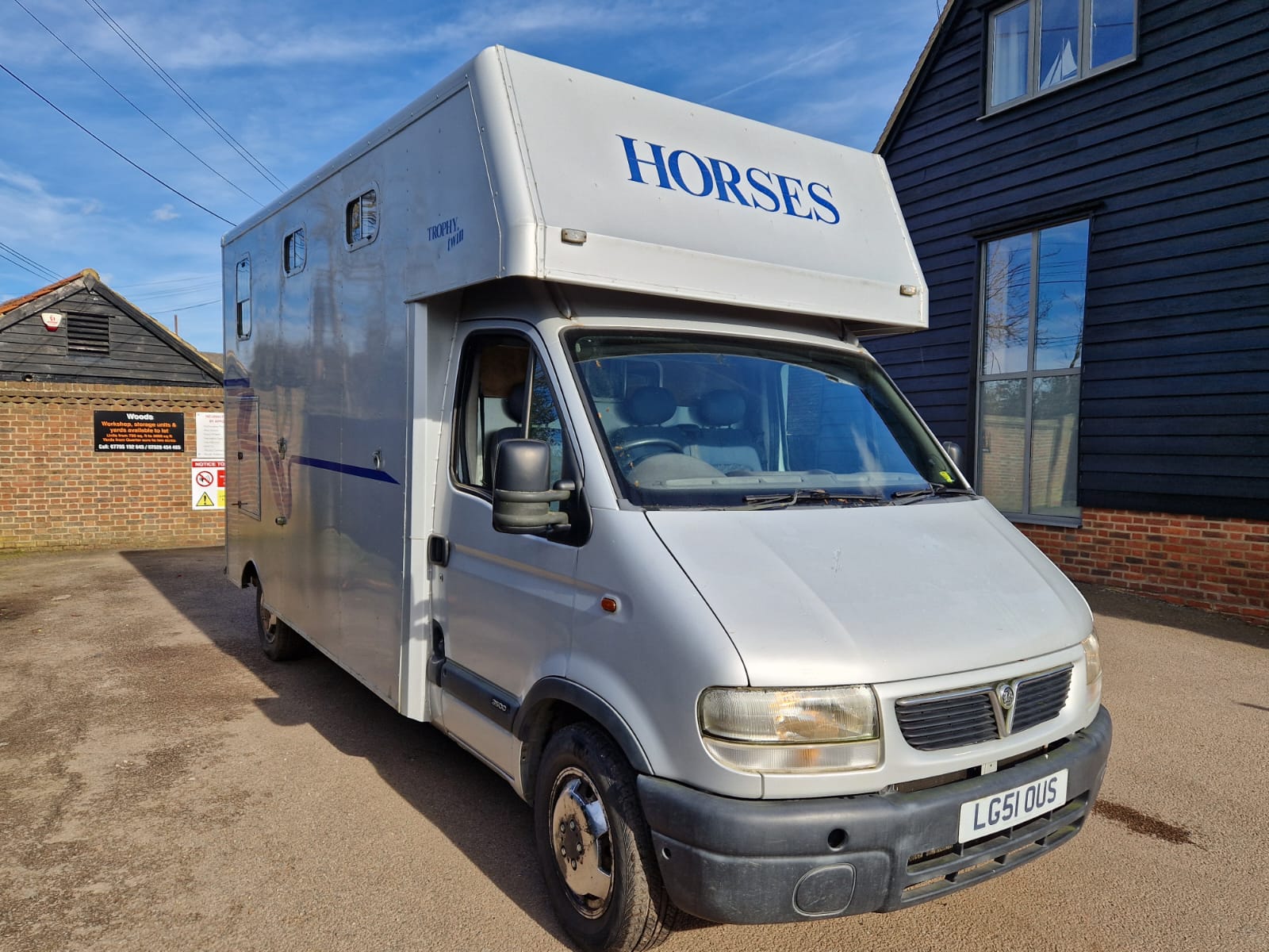 Vauxhall Movano Horsebox