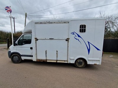 Vauxhall Movano Horsebox Horse box 2005 10