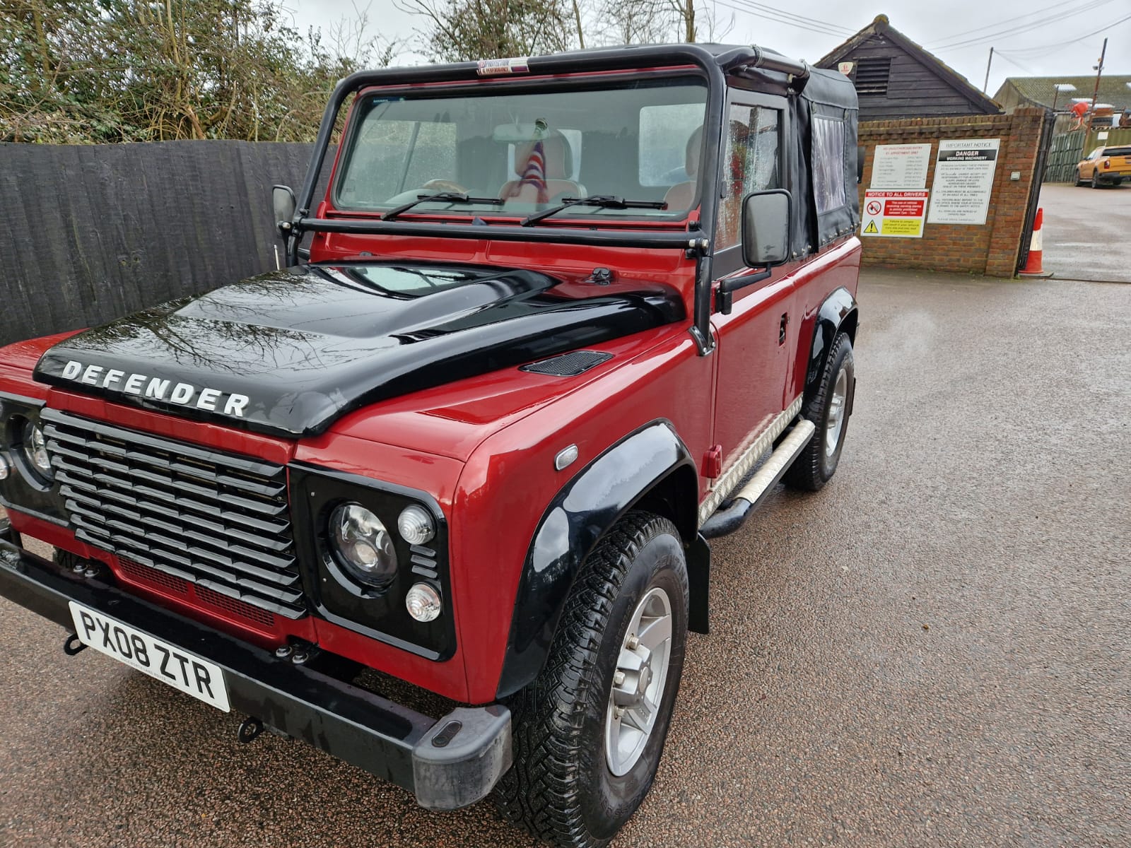 Land Rover 90 Open Top 2008