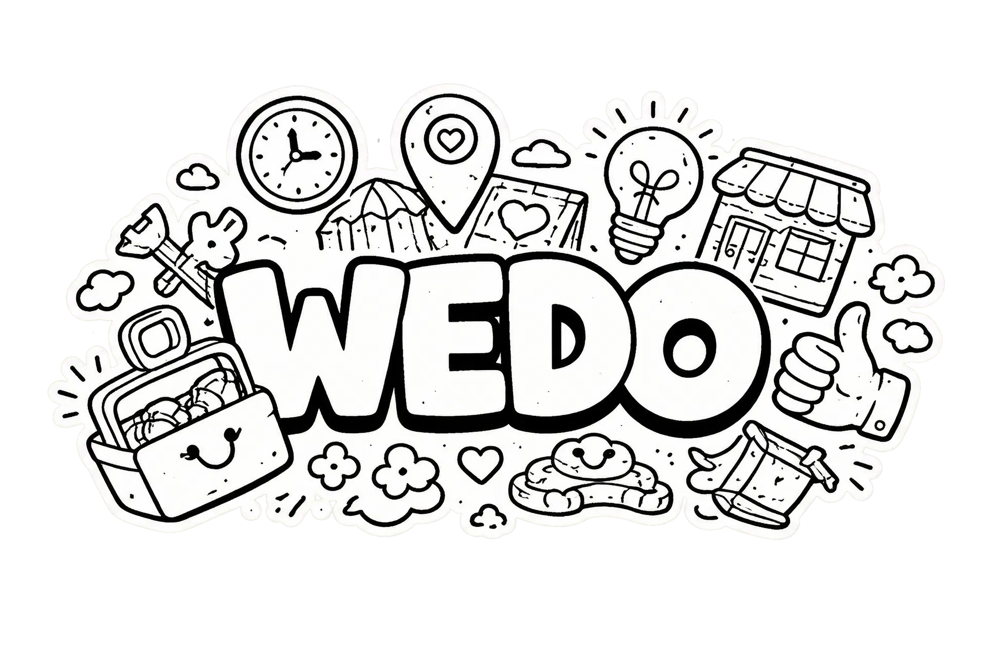 WEDO Doodle Illustration
