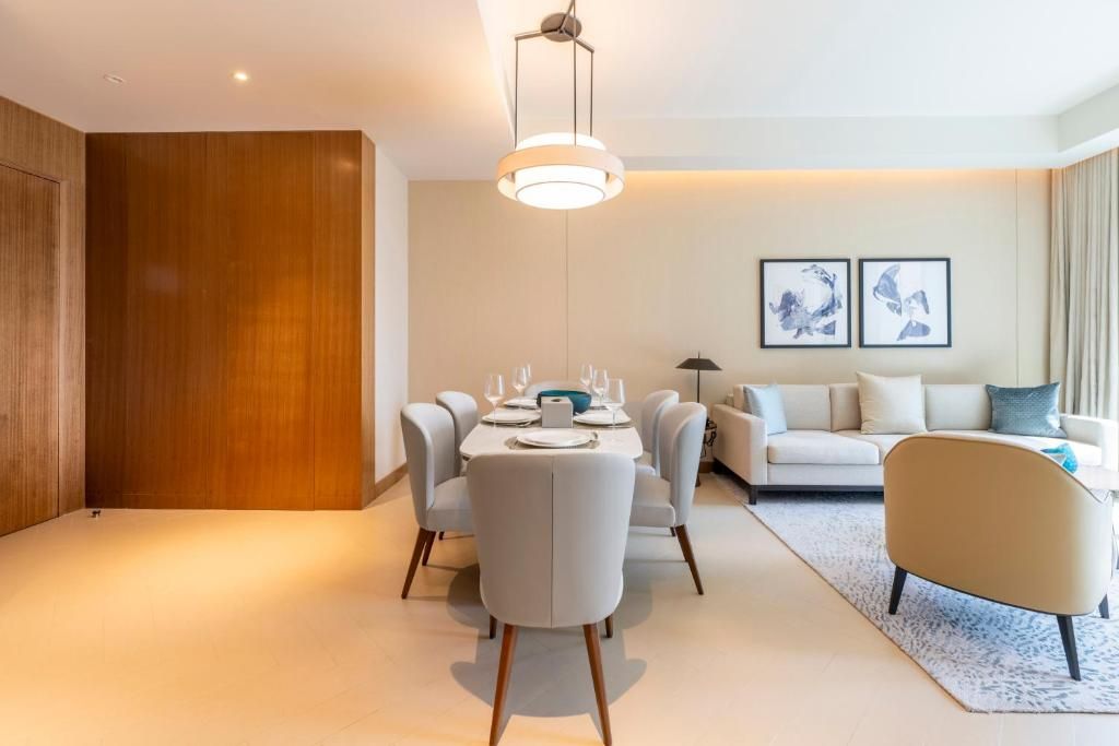 شقة من 3 غرف نوم بإطلالة على برج خليفة - Dubai Opera Residences - صورة 3