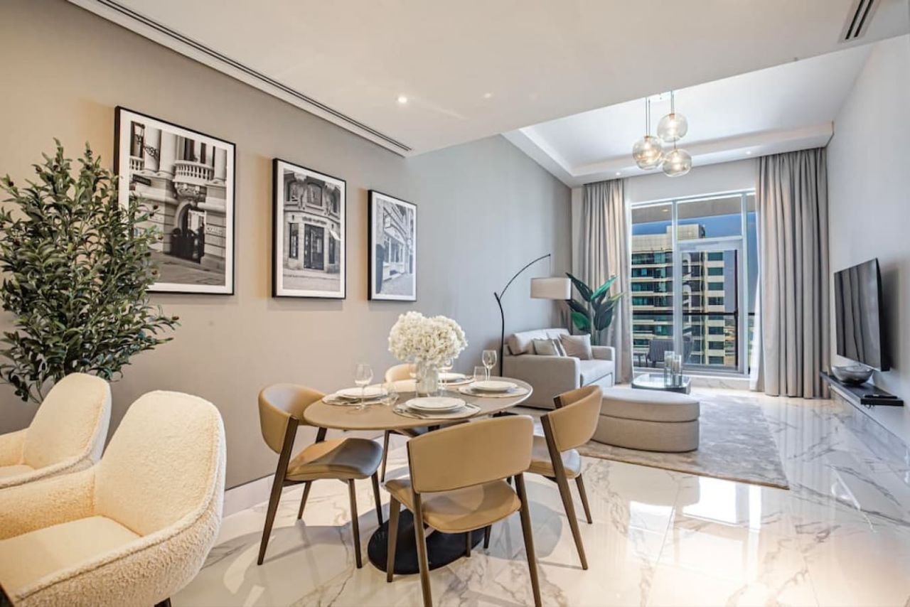 شقة دانيالز بغرفة نوم واحدة | جي إتش ون، بيزنس باي | إطلالة على القناة