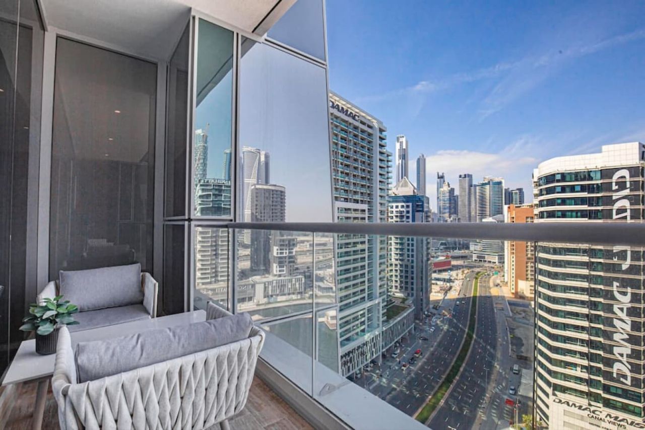 شقة دانيالز بغرفة نوم واحدة | جي إتش ون، بيزنس باي | إطلالة على القناة - صورة 9