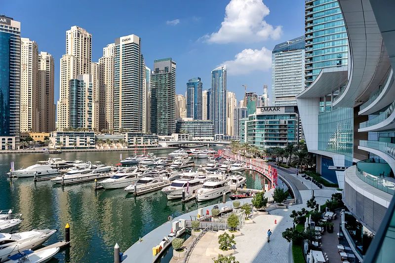 Spacious 1BR | Fully Furnished | Ain Dubai & Marina Views - صورة 15
