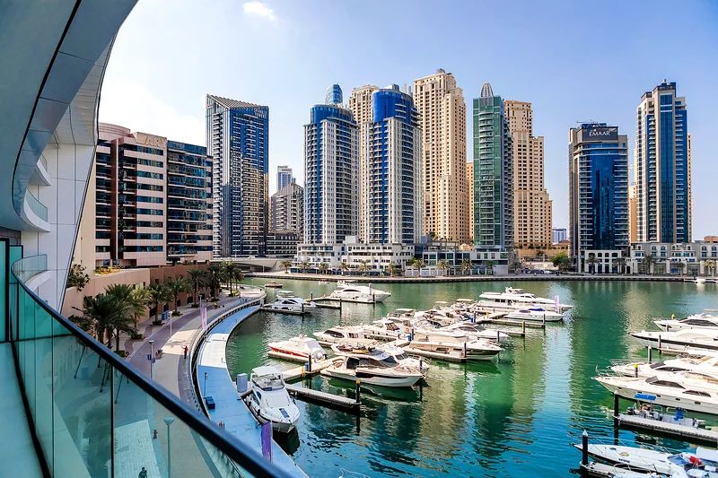 Spacious 1BR | Fully Furnished | Ain Dubai & Marina Views - صورة 10