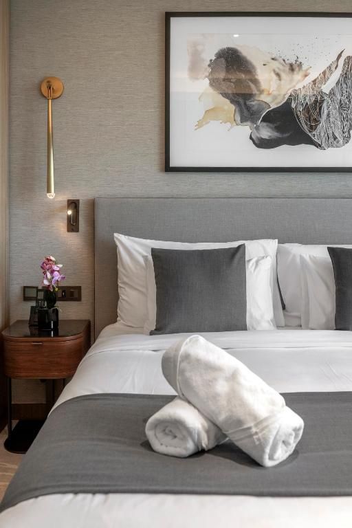 شقة فندقية فاخرة بغرفتي نوم في دبي - صورة 4