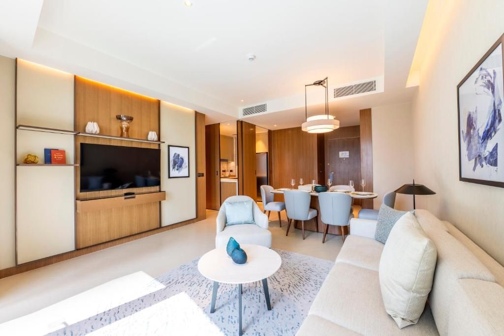 شقة من 3 غرف نوم بإطلالة على برج خليفة - Dubai Opera Residences - صورة 5