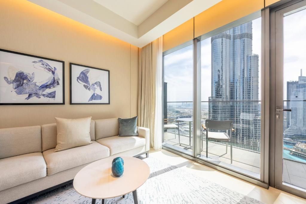 شقة من 3 غرف نوم بإطلالة على برج خليفة - Dubai Opera Residences - صورة 7