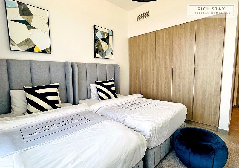 3BR Corner Unit | High-Floor | Spacious | Sea & Skyline Views - صورة 14