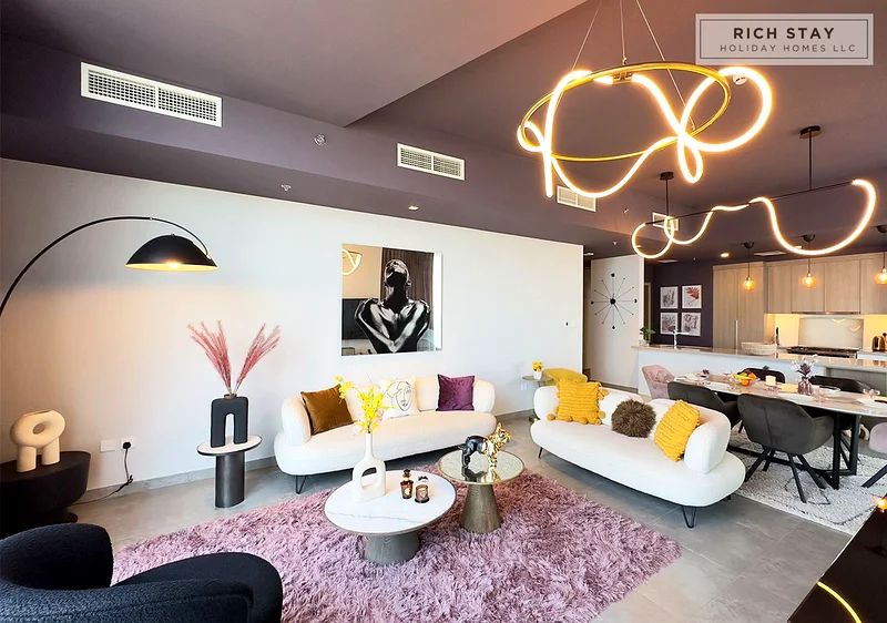 High-Floor | Marina & Sea Views - صورة 12