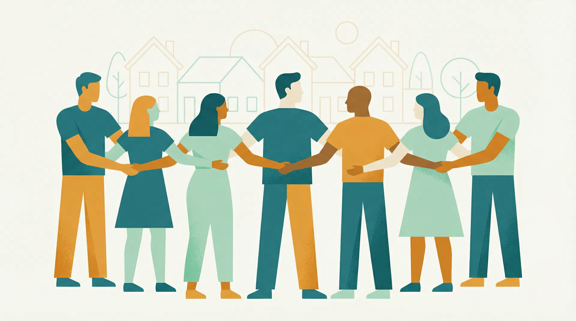 Ilustração — Proprietários unidos