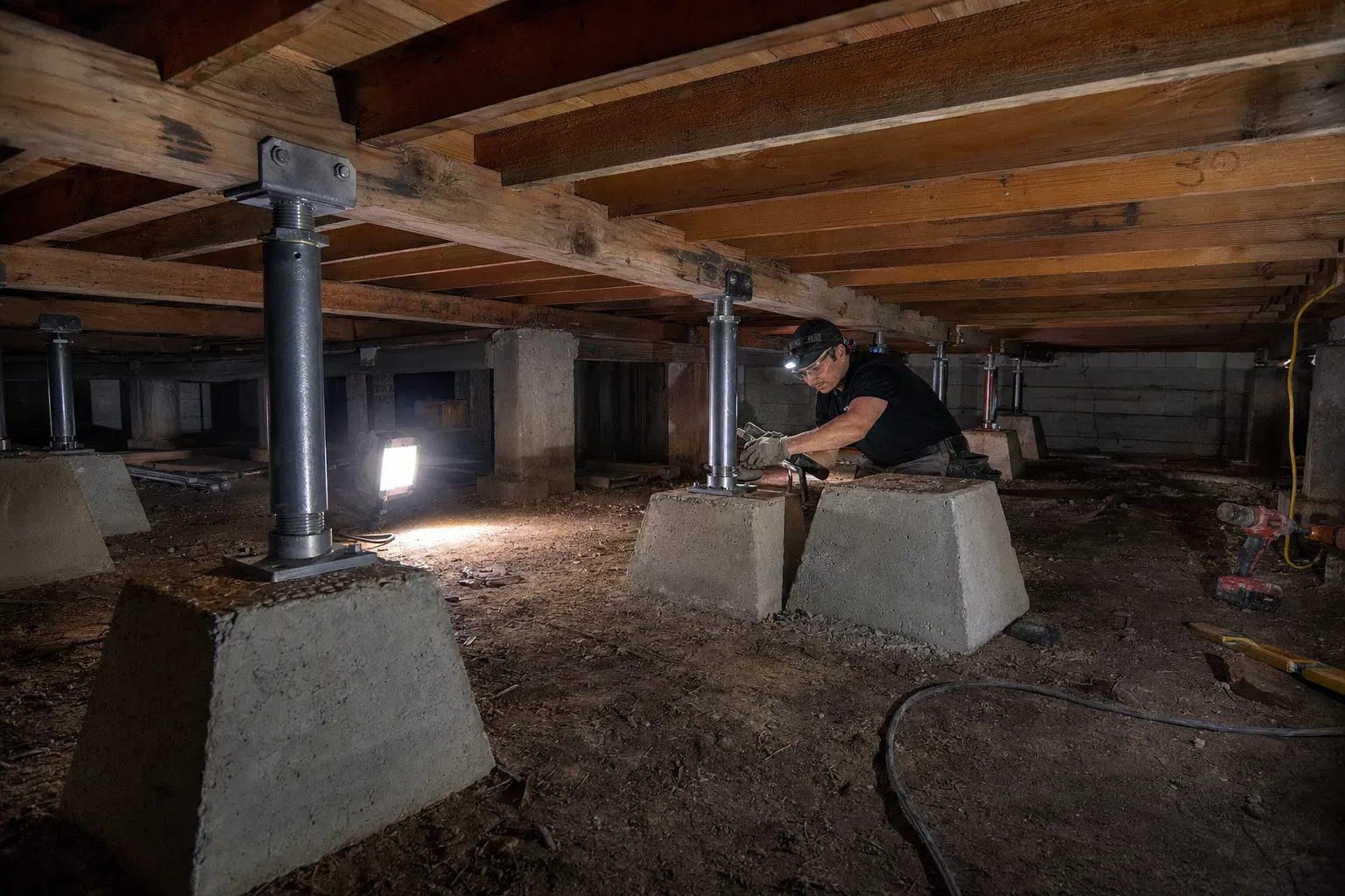 Pier & Beam / Crawl Space Repair
