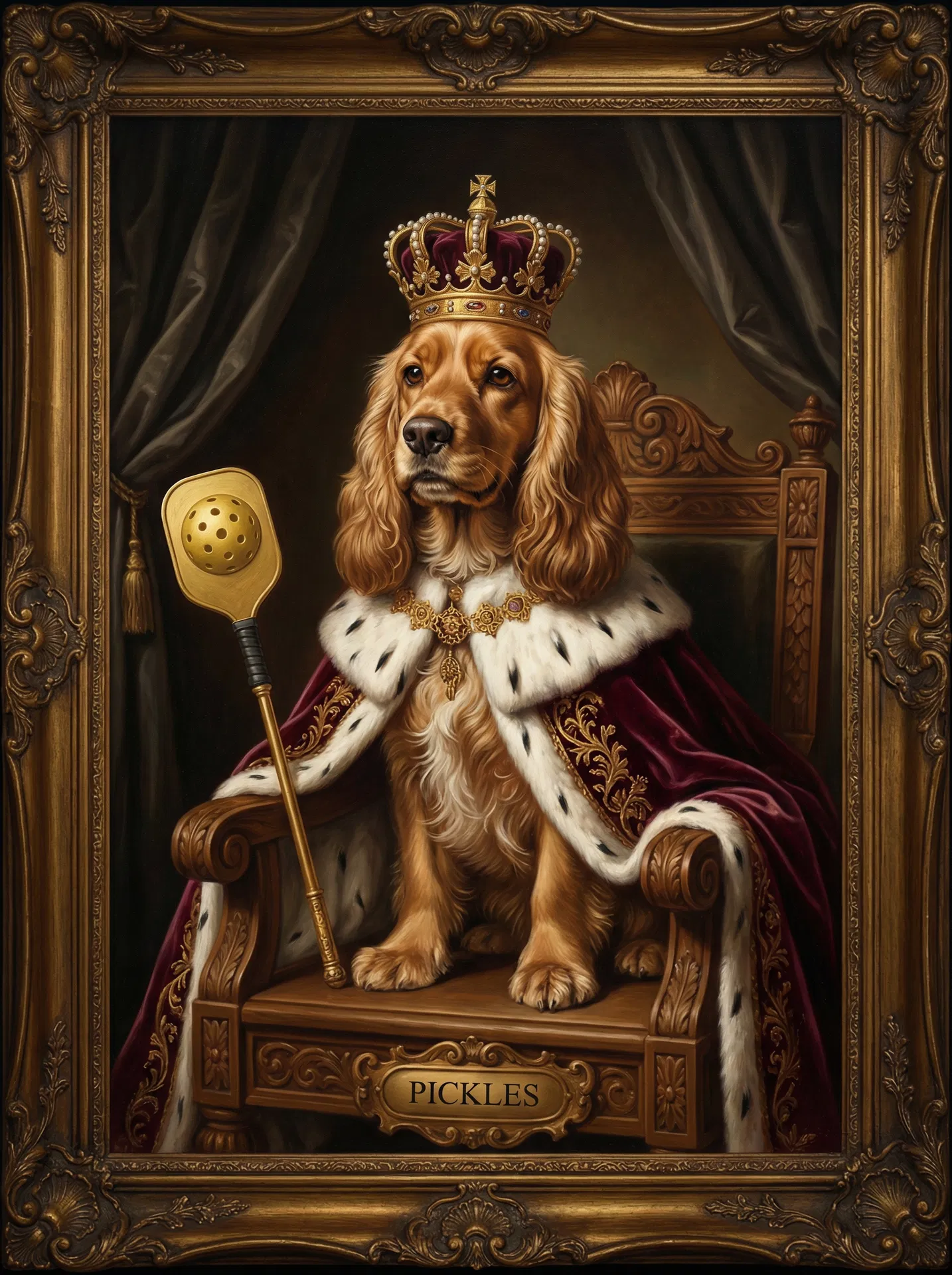 Saint Pickles — Patron Saint of Pickleball