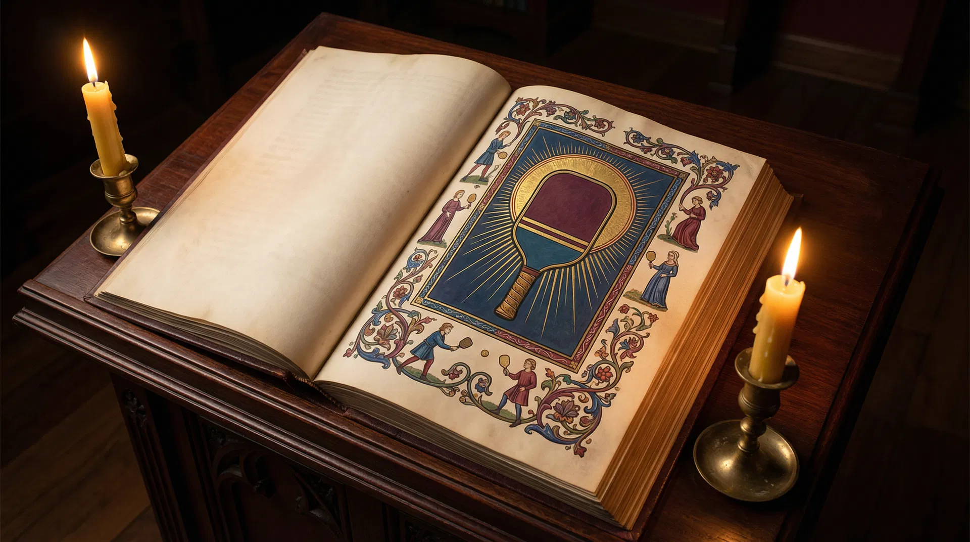 The Sacred Manuscript of Pickleball