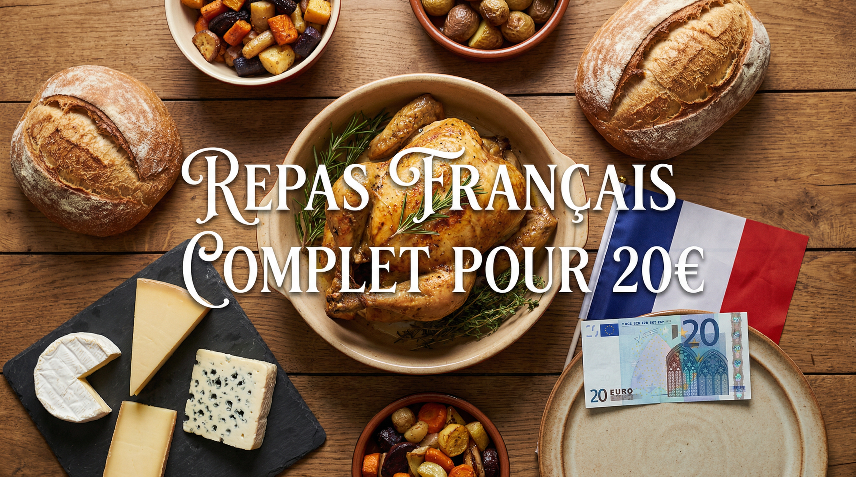 Repas traditionnels français à moins de 20€ pour toute la famille : recettes savoureuses et économiques