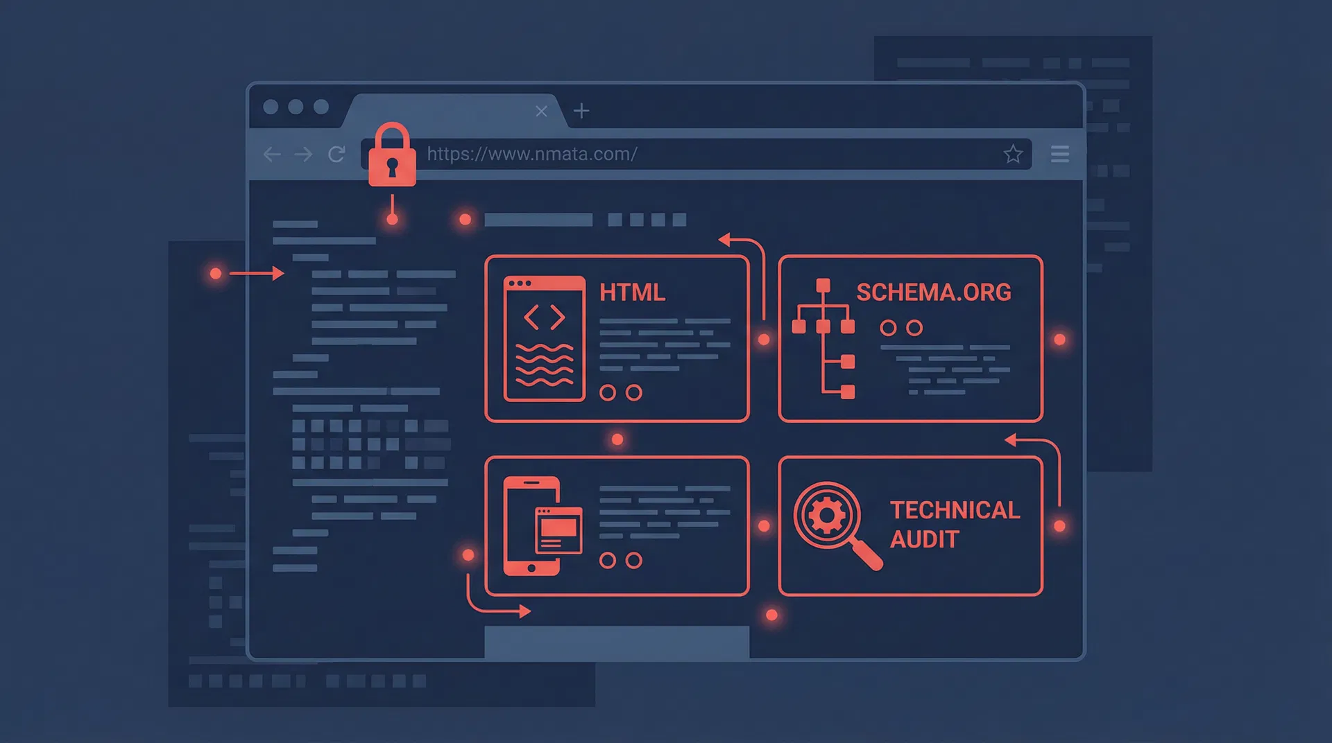 技術SEO分析イメージ