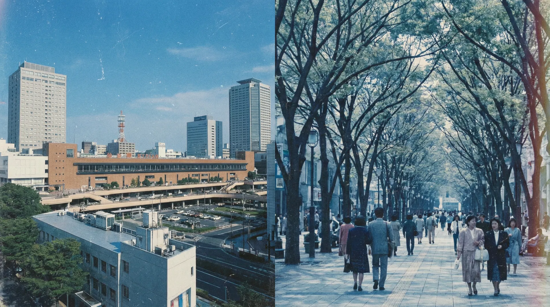 仙台の街並み・創業当時の仙台
