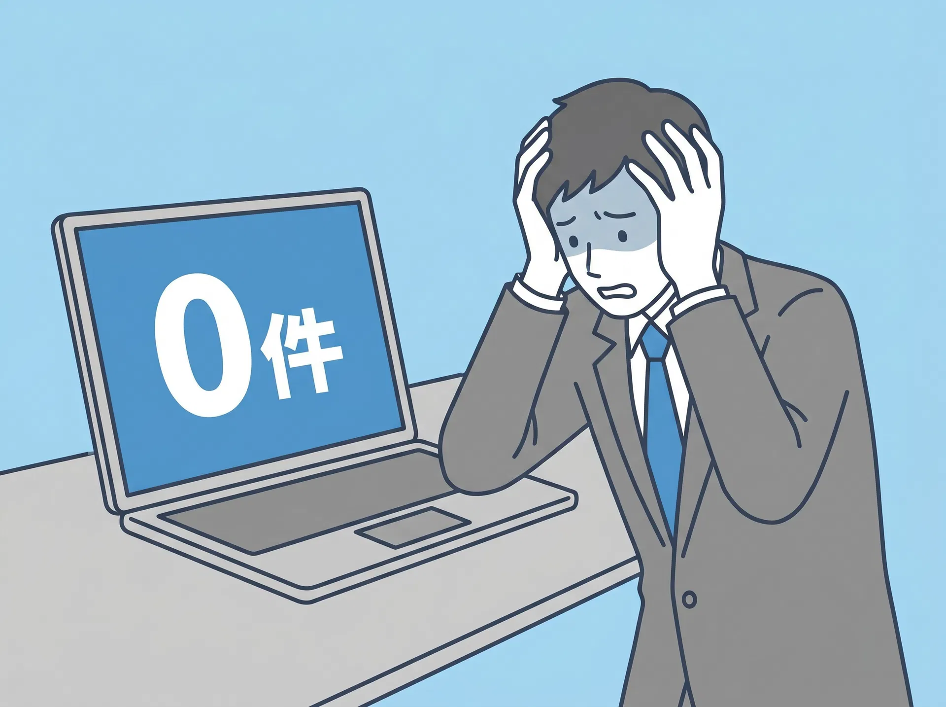 ホームページを作ったけど、問い合わせが来ない