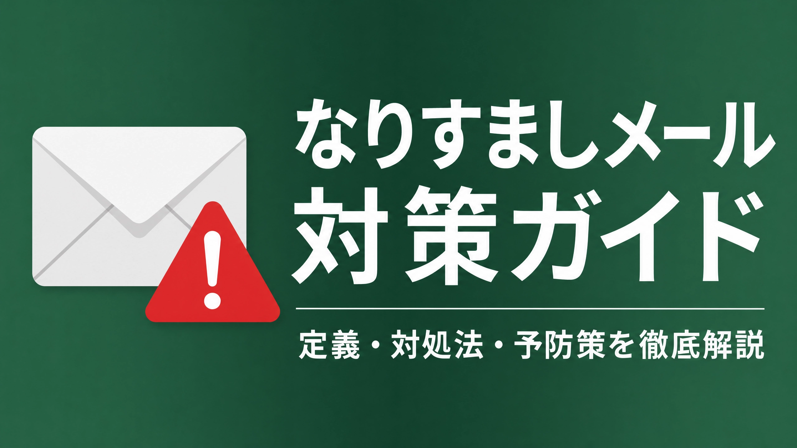 なりすましメール対策ガイド