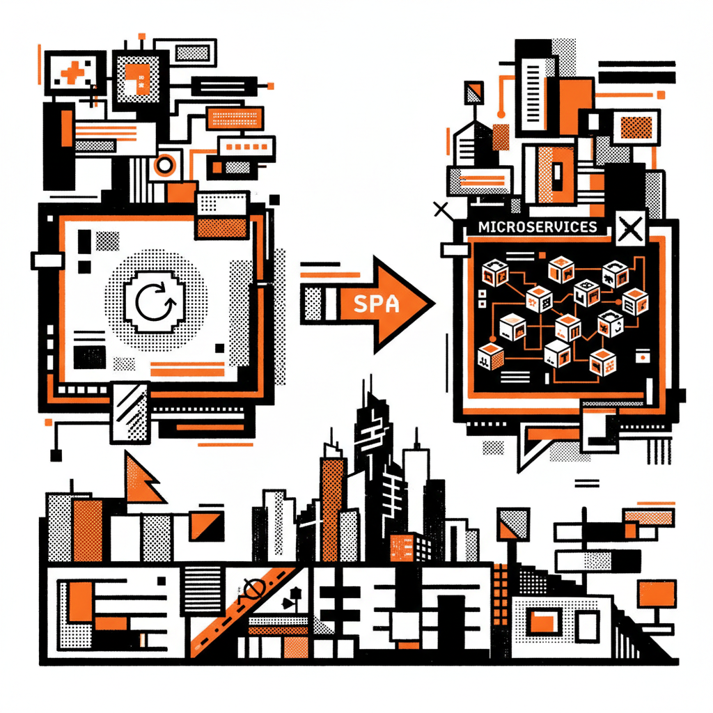 網站架構深度解析:從單頁式應用 (SPA) 到微服務架構,台中企業如何選擇最佳技術路線?