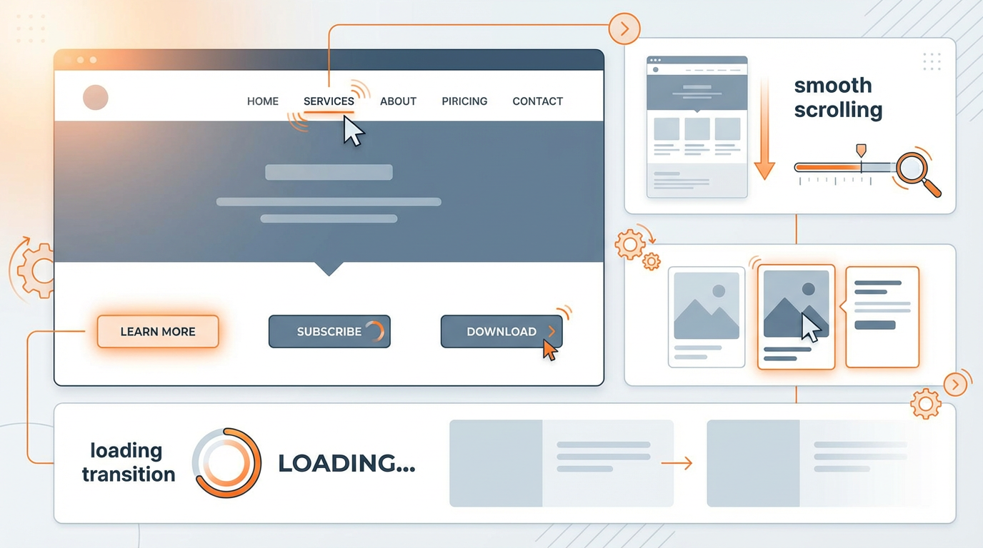 網頁微互動設計範例