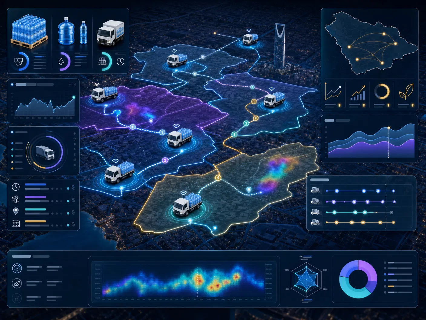 Fleet & Route visual