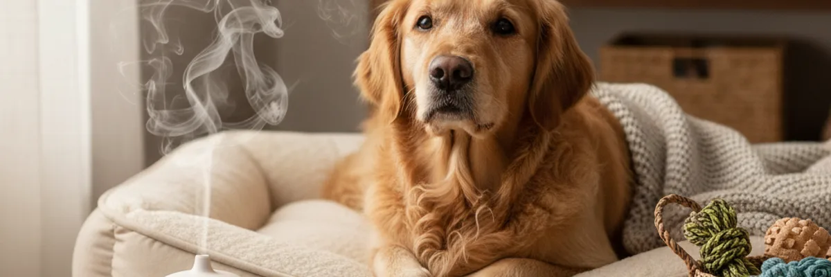 Estratégias Naturais para Aliviar a Ansiedade Canina — Ansiedade Canina: Soluções Naturais e Aromaterapia para Pets