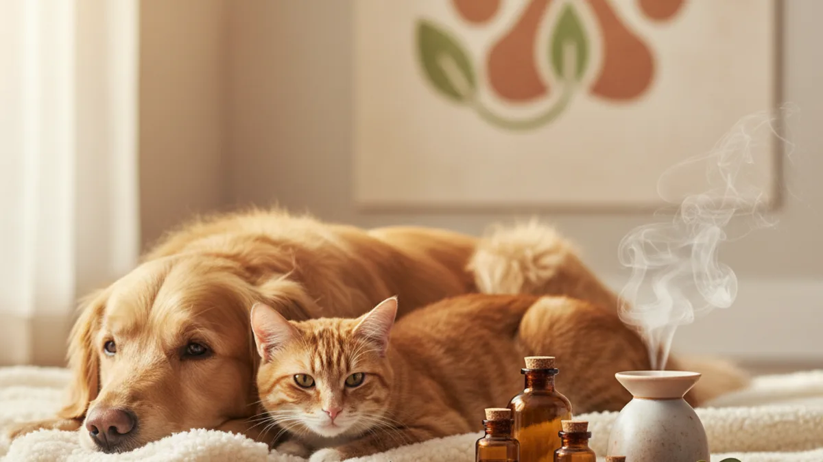 Óleos Essenciais Seguros e Benéficos para Pets — Aromaterapia para Pets: Crie um Ambiente Relaxante e Seguro em Casa