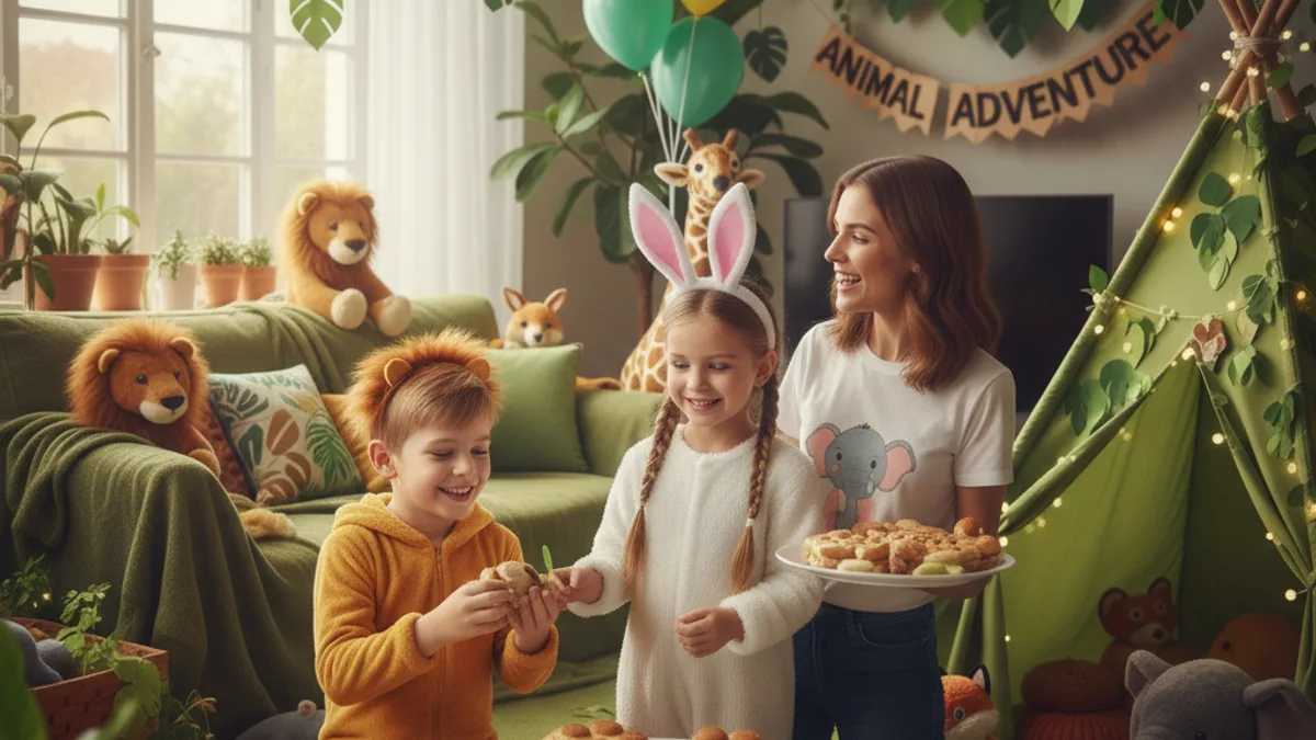 Tutorial: Criando um Dia Temático de Animais em Casa — Fantasias de Animais Infantis: Além do Halloween, Oportunidades Criativas